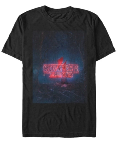 Shop Fifth Sun Men's Stranger Things 4 Poster Short Sleeve T-shirt In Black