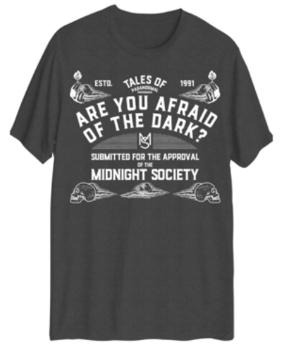 Shop Hybrid Men's Midnight Society Ouija Board Short Sleeve T-shirt In Charcoal