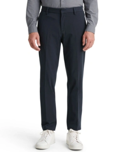 Shop Dockers Men's Slim-fit City Tech Trousers In Nightwatch Blue