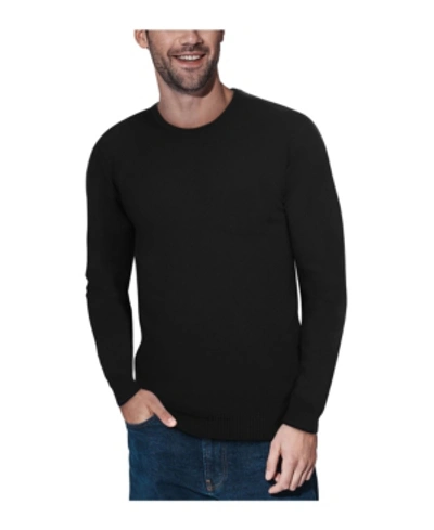 Shop X-ray Men's Basic Crewneck Pullover Midweight Sweater In Black