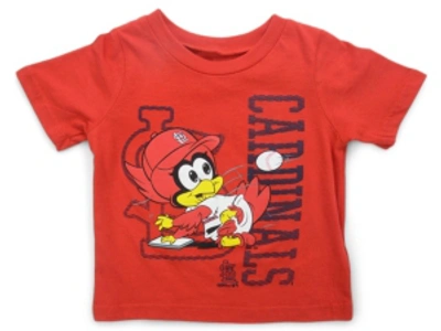 Shop Outerstuff Infant St. Louis Cardinals Baby Mascot T-shirt In Red