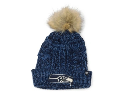 Shop 47 Brand Women's Seattle Seahawks Meeko Knit Hat In Navy