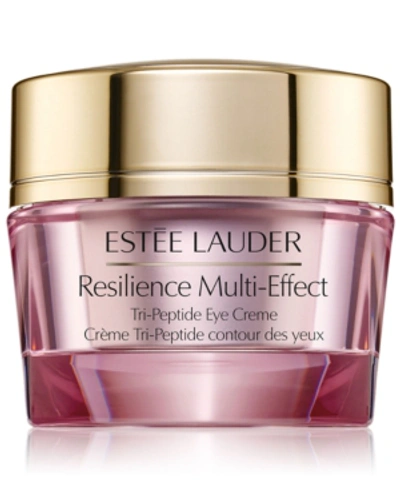 Shop Estée Lauder Resilience Multi-effect Tri-peptide Eye Cream Treatment, 0.5-oz.