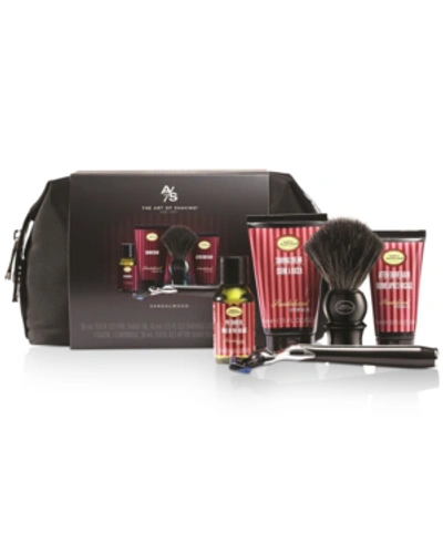 Shop Art Of Shaving The  Men's 6-pc. Travel Kit With Morris Park Razor, Sandalwood