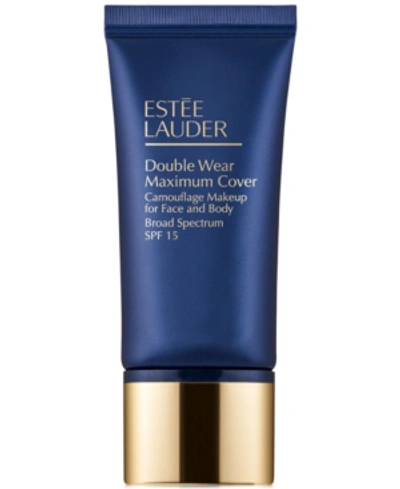 Shop Estée Lauder Double Wear Maximum Cover Camouflage Foundation For Face And Body Spf 15, 1 Oz. In 3n1 Ivory Beige