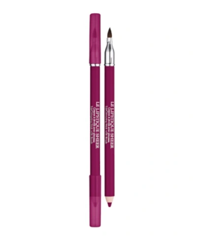 Shop Lancôme Le Lipstique Dual Ended Lip Pencil With Brush, 0.04 oz In Mauvelle