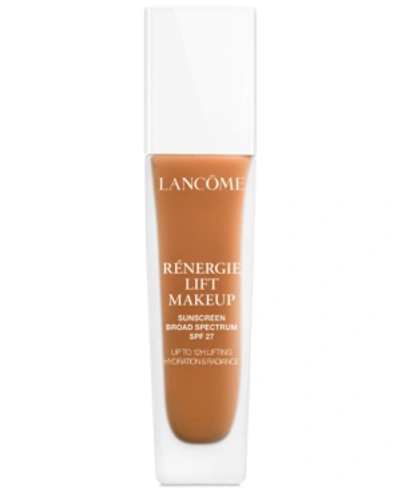 Shop Lancôme Renergie Lift Anti-wrinkle Lifting Foundation With Spf 27, 1 Oz. In 420 Bisque N