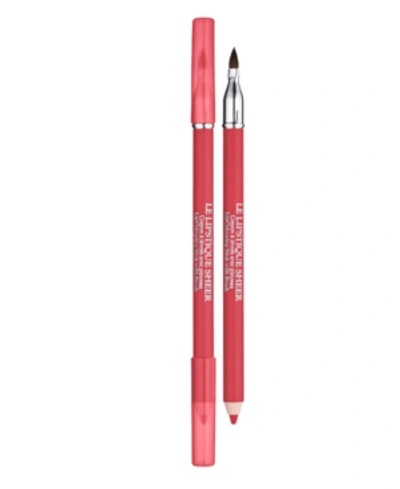 Shop Lancôme Le Lipstique Dual Ended Lip Pencil With Brush, 0.04 oz In Fraichelle