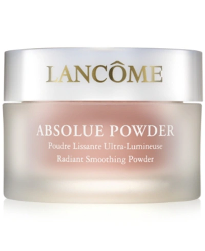 Shop Lancôme Absolue Radiant Smoothing Face Powder In Absolue Golden