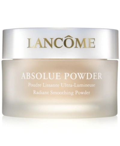 Shop Lancôme Absolue Radiant Smoothing Face Powder In Absolue Pearl