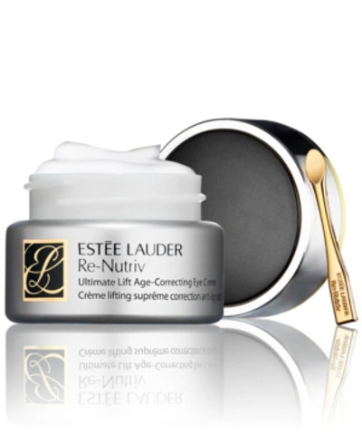 Shop Estée Lauder Re-nutriv Ultimate Lift Age Correcting Eye Creme, 0.5 Oz.