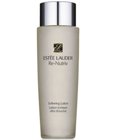 Shop Estée Lauder Re-nutriv Intensive Softening Lotion Toner, 8.4 oz