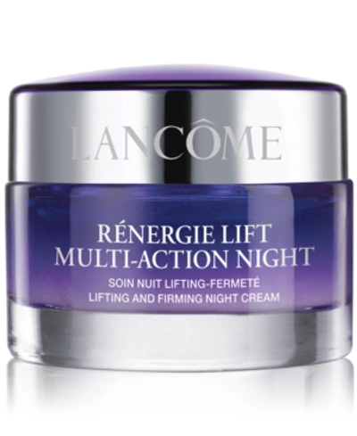 Shop Lancôme Renergie Lift Multi-action Night Cream & Anti-aging Moisturizer, 2.6 Oz.
