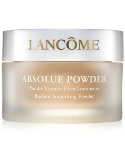 Shop Lancôme Absolue Radiant Smoothing Face Powder In Absolue Ecru Medium
