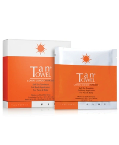 Shop Tantowel Full Body Plus, 5 Pack In No Color