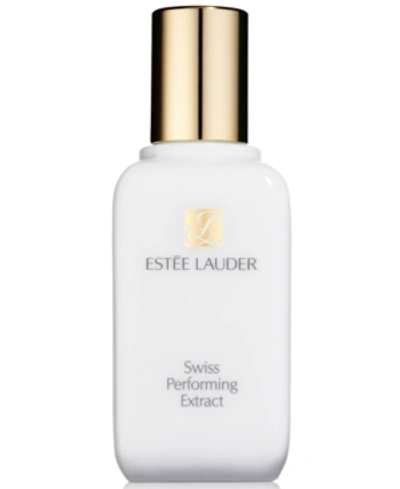 Shop Estée Lauder Swiss Performing Extract Moisturizer For Dry And Normal/combination Skin, 3.4 oz