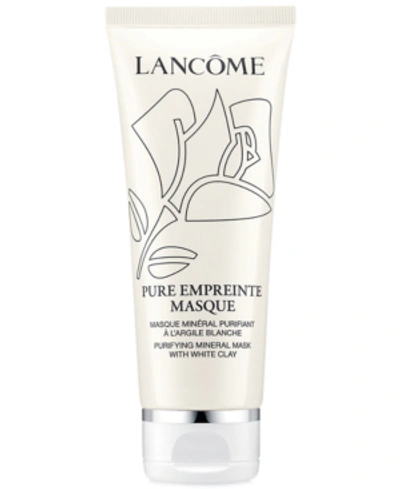 Shop Lancôme Pure Empreinte Masque Purifying Mineral Mask With White Clay, 3.38oz