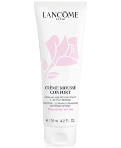 Shop Lancôme Creme Mousse Confort Creamy Foaming Cleanser, 4.2 Fl Oz.
