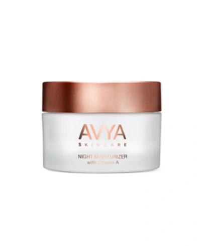 Shop Avya Skincare Night Moisturizer With Vitamin A