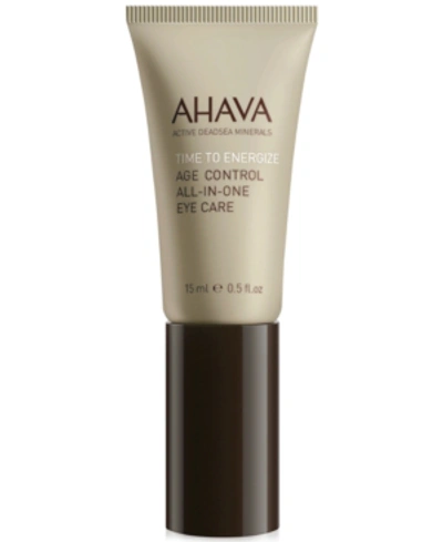 Shop Ahava Men's Age Control All-in-one Eye Care, .5 oz In No Color