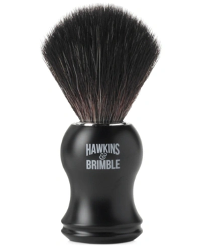 Shop Hawkins & Brimble Synthetic Shaving Brush In Black