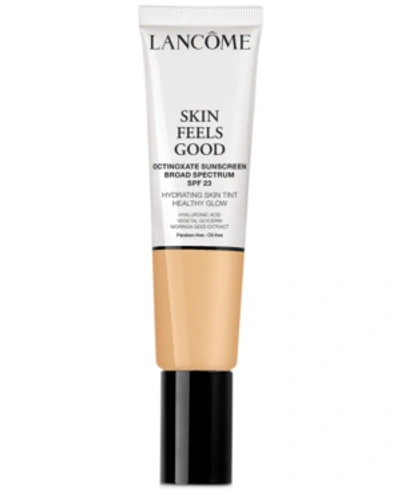 Shop Lancôme Skin Feels Good, 1.08-oz. In 025w Soft Beige (light To Medium With Warm/yellow Undertones)