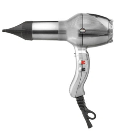 Shop Gamma+ Absolute Power Tourmaline Ionic Professional Hair Dryer In Silver-tone
