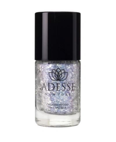 Shop Adesse New York Glitter Nail Polish In Snow On The Lilacs