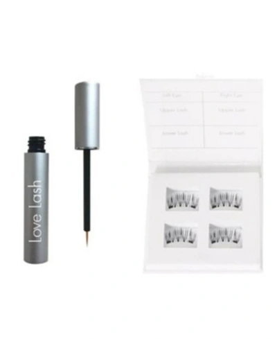 Shop Love Light Cosmetics - Love Lash Liquid Magnetic Eyeliner With Magnetic Lashes-balance Collection In Black