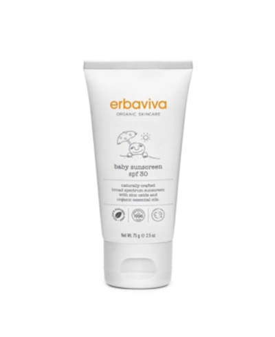 Shop Erbaviva Baby Sunscreen, 2.5 Oz.