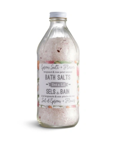 Shop Dot & Lil Bergamot Bath Salt In Multi