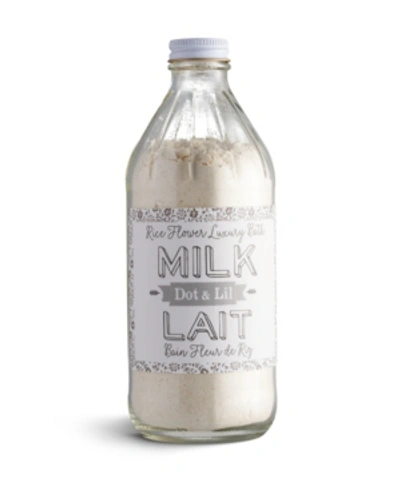 Shop Dot & Lil Rice Flower Milk Bath In Multi