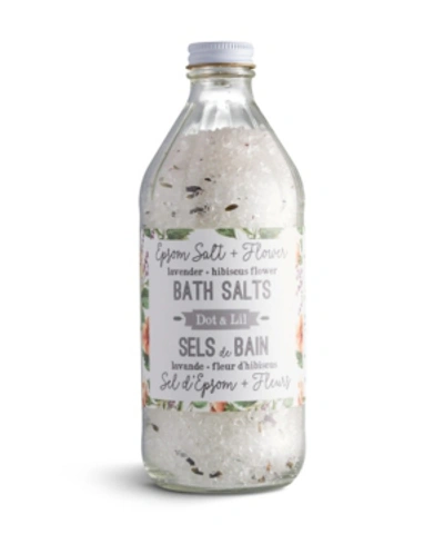Shop Dot & Lil Lavender Bath Salt In Multi