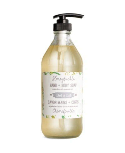 Shop Dot & Lil Honeysuckle Hand Soap In Pink