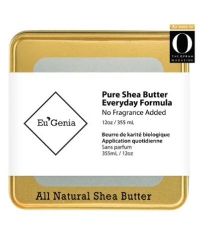 Shop Eu'genia Shea Multi-purpose Face, Body, Hair Shea Butter Moisturizer For Dry Skin In White