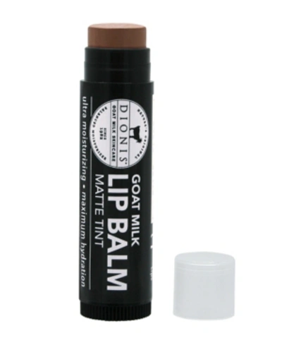 Shop Dionis Cocoa Lips Goat Milk Tinted Lip Balm In Brown