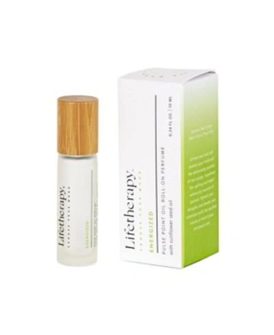 Shop Lifetherapy Energized Pulse Point Oil Roll-on Perfume, 0.34 oz