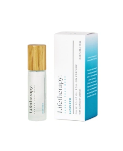 Shop Lifetherapy Inspired Pulse Point Oil Roll-on Perfume, 0.34 oz