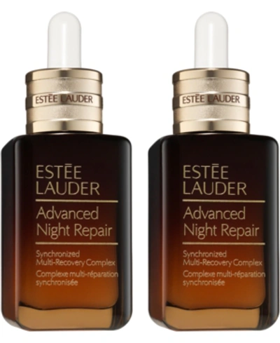 Shop Estée Lauder Advanced Night Repair Duo Synchronized Multi-recovery Complex Serum In No Color