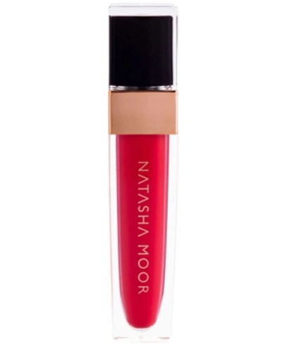 Shop Natasha Moor Molten Matte Liquid Lipstick In Storm