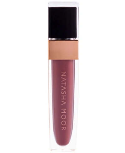 Shop Natasha Moor Molten Matte Liquid Lipstick In Fire Within