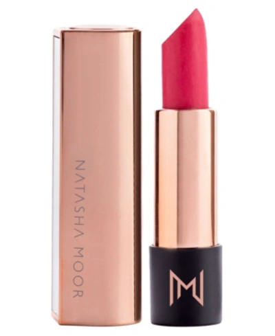 Shop Natasha Moor Silk Suede Lipstick In Empire