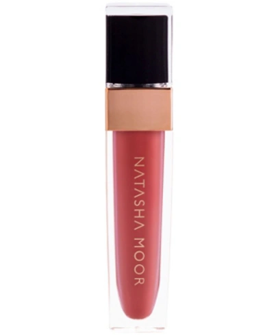 Shop Natasha Moor Molten Matte Liquid Lipstick In Drive