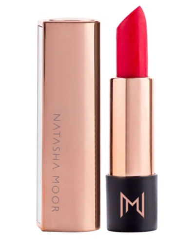Shop Natasha Moor Silk Suede Lipstick In Fearless