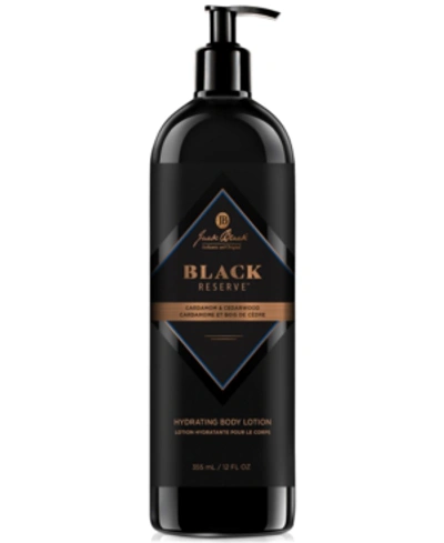 Shop Jack Black Black Reserve Hydrating Body Lotion, 12-oz.