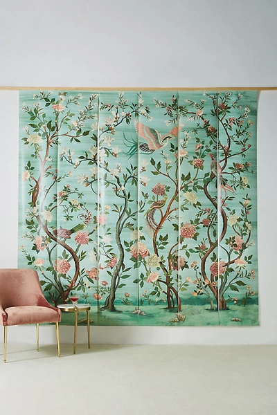 Shop York Wallcoverings Havenview Mural In Blue