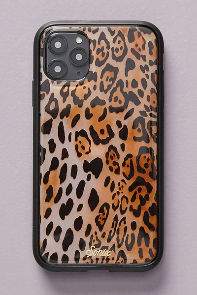 Shop Sonix Leopard Iphone Case By  In Brown Size L