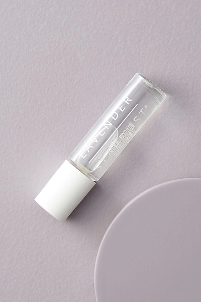 Shop Lavender Stardust Lip Gloss In Clear