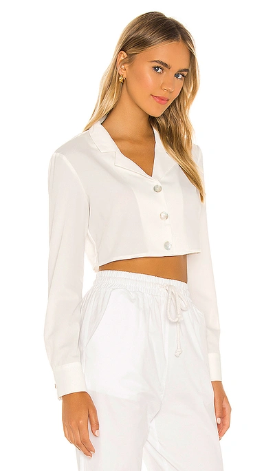 Shop Sndys Lies Shirt In White