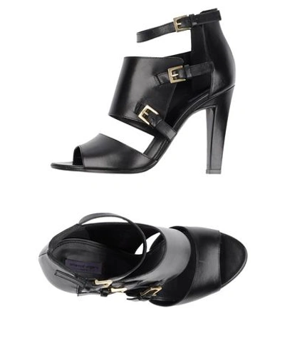 Emanuel Ungaro Sandals In Black